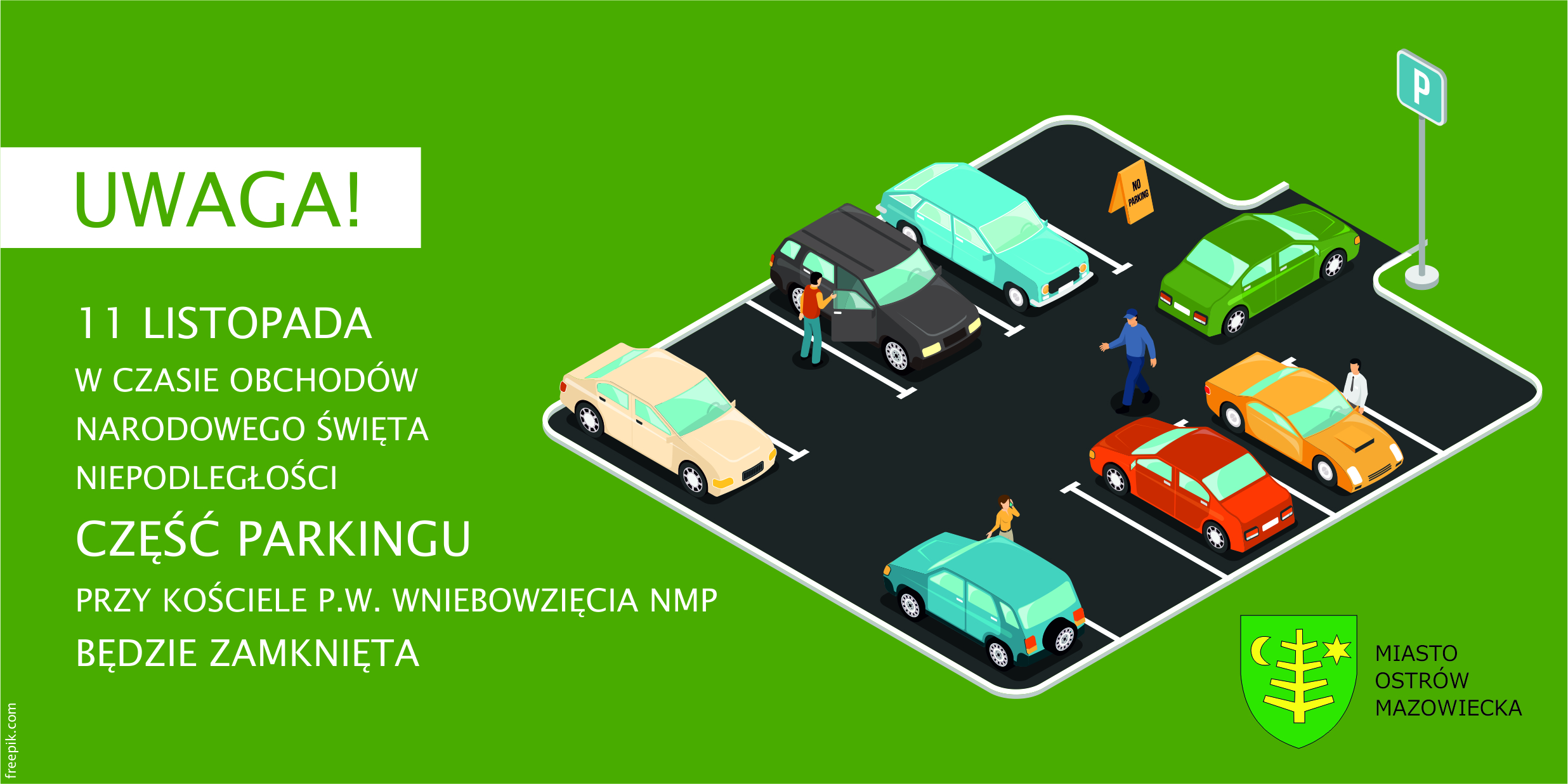 grafika z parkingiem