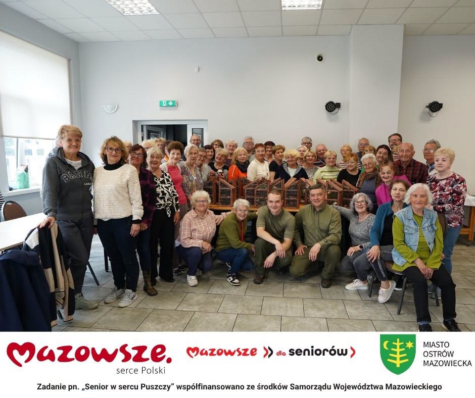 spotkanie w ramach akcji „Senior w sercu Puszczy”