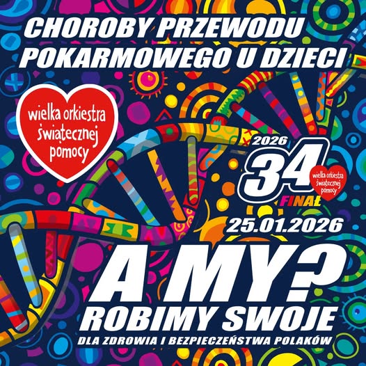 34. Finał Wielkiej Orkiestry Świątecznej Pomocy w Ostrowi Mazowieckiej