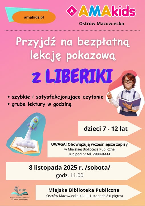 plakat informacyjny