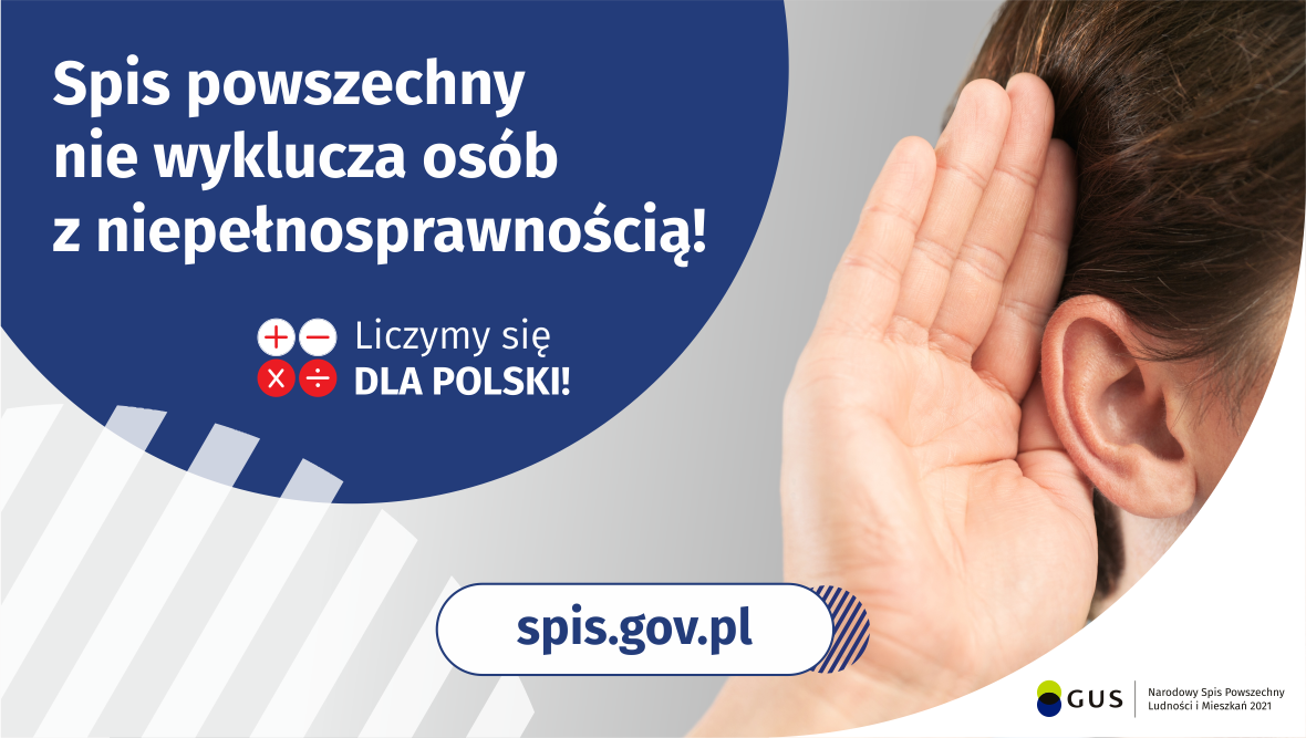 informacja o spisie dla osób niepełnosprawnych