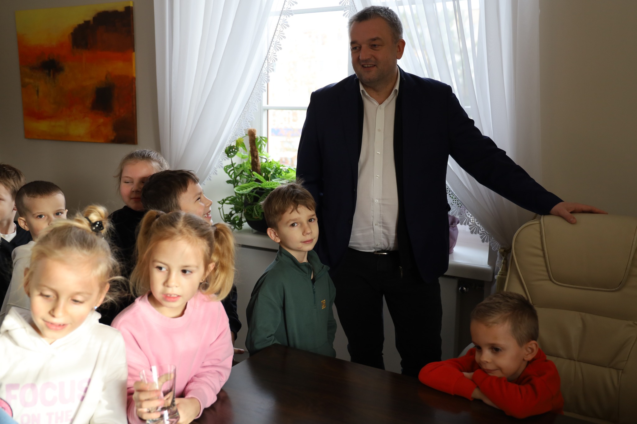 Urząd Miasta odwiedziły sześciolatki z Przedszkola nr 3