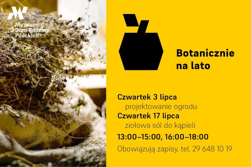 INFORMACJE DOTYCZĄCE WYDARZENIA BOTANICZNIE NA LATO