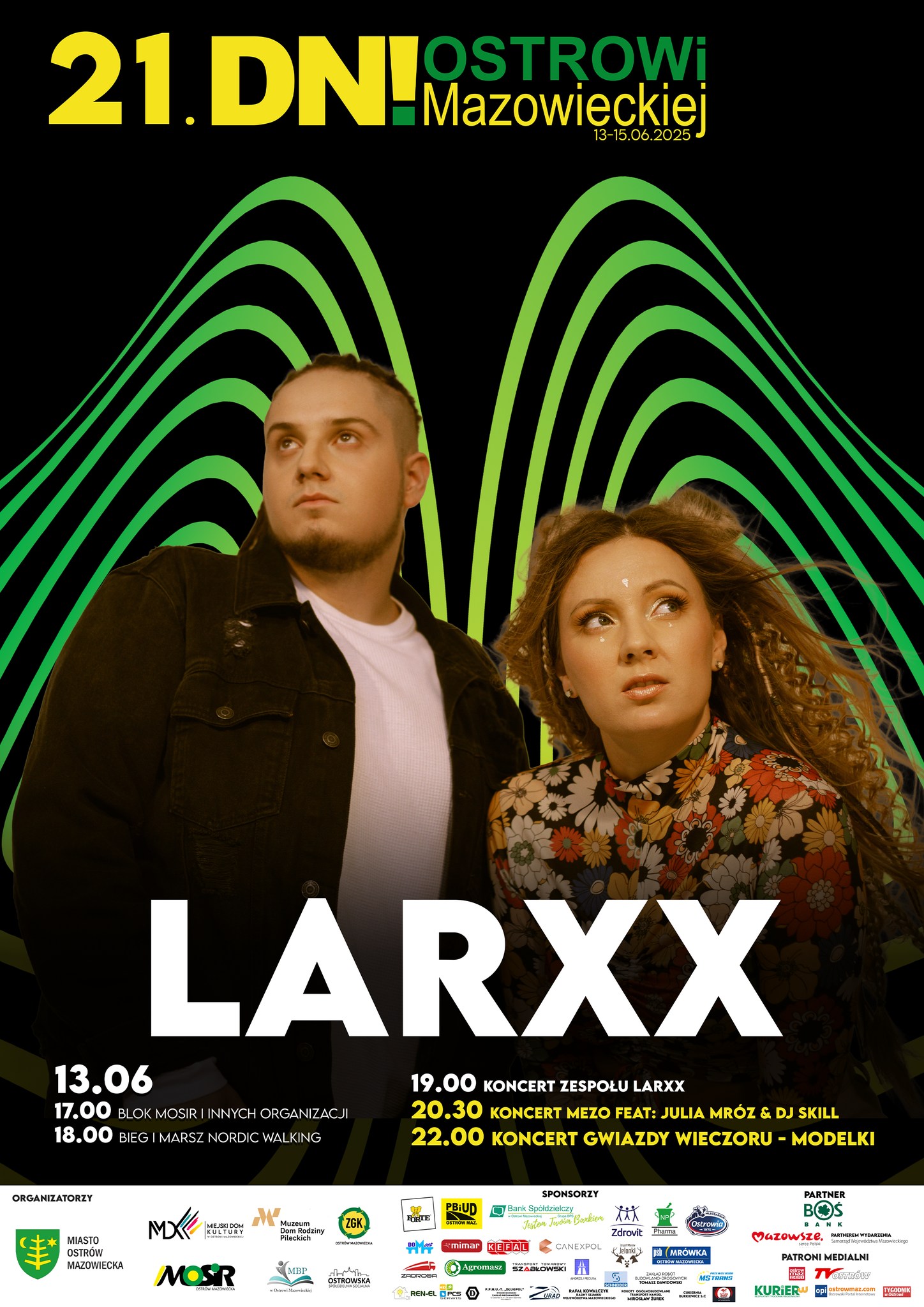 Larxx na żywo! Niezapomniany koncert podczas 21. Dni Ostrowi Mazowieckiej!