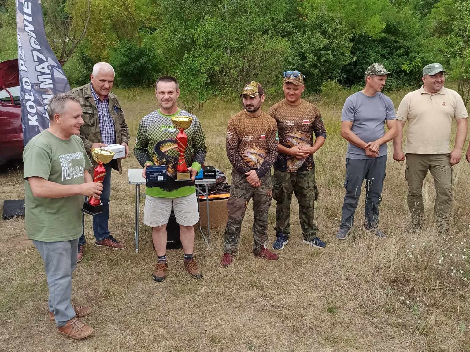 zawody spinningowe pn. „XXIII Mistrzostwa Ostrowi Mazowieckiej” 23 lipca br. na rzece Narew, w okolice miasta Różan