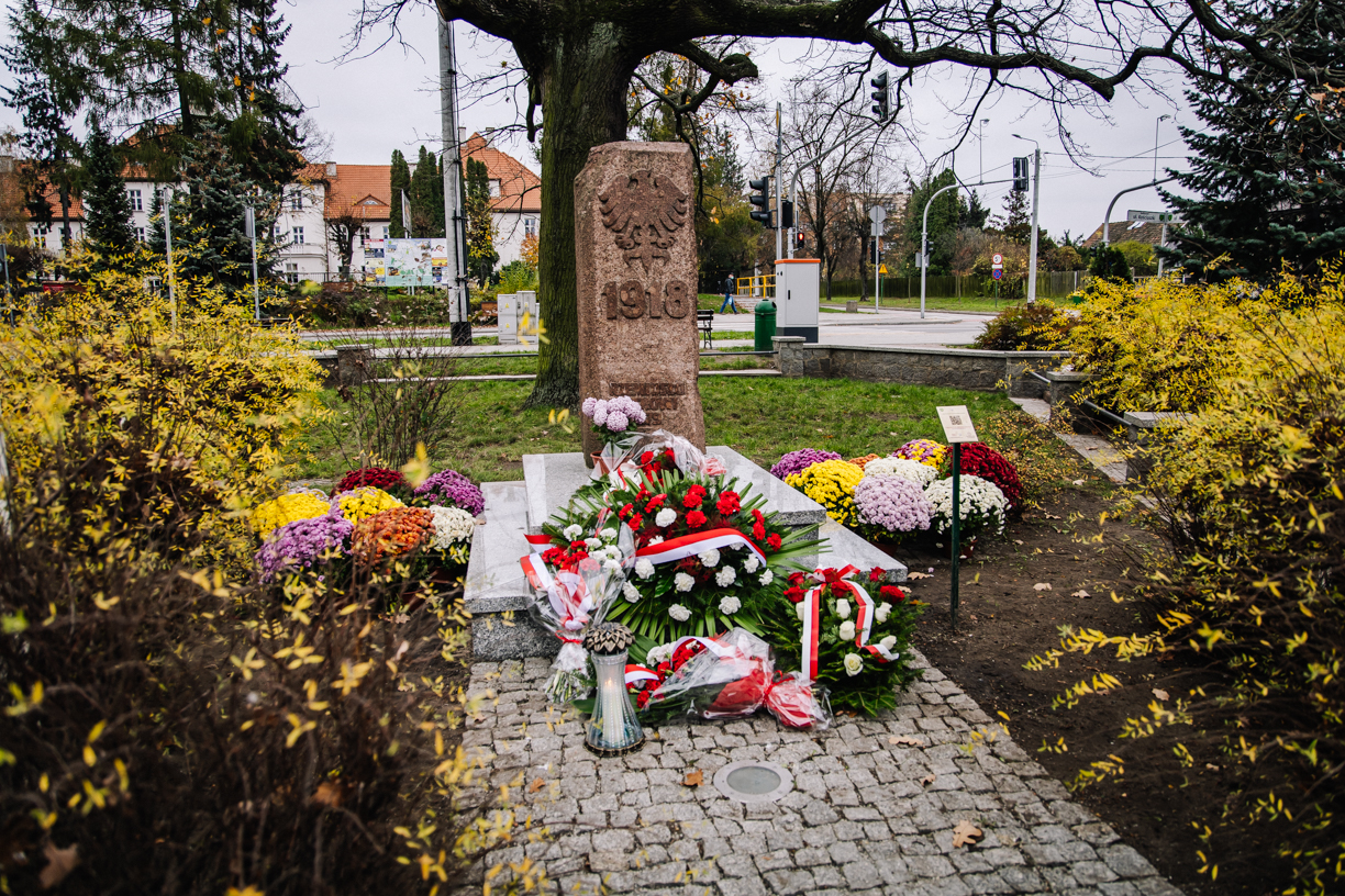 obelisk pod Dębem Wolności