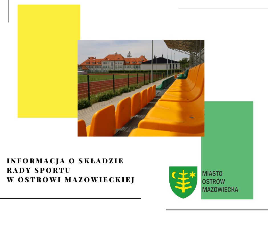 Informacja o składzie Rady Sportu w Ostrowi Mazowieckiej