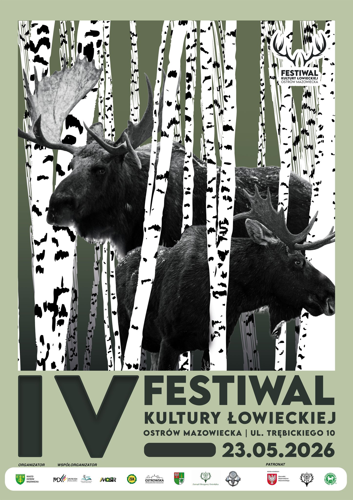 plakat IV Festiwal Kultury Łowieckiej