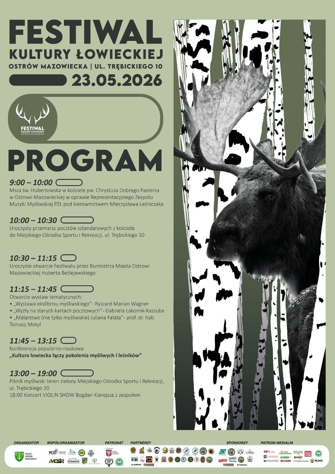 program IV Festiwal Kultury Łowieckiej w Ostrowi Mazowieckiej