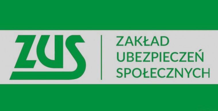 napis na tle biało zielonym