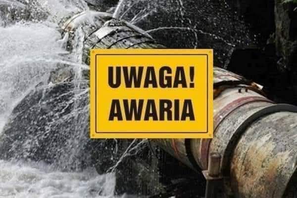 zdjęcie z podpisem uwaga awaria