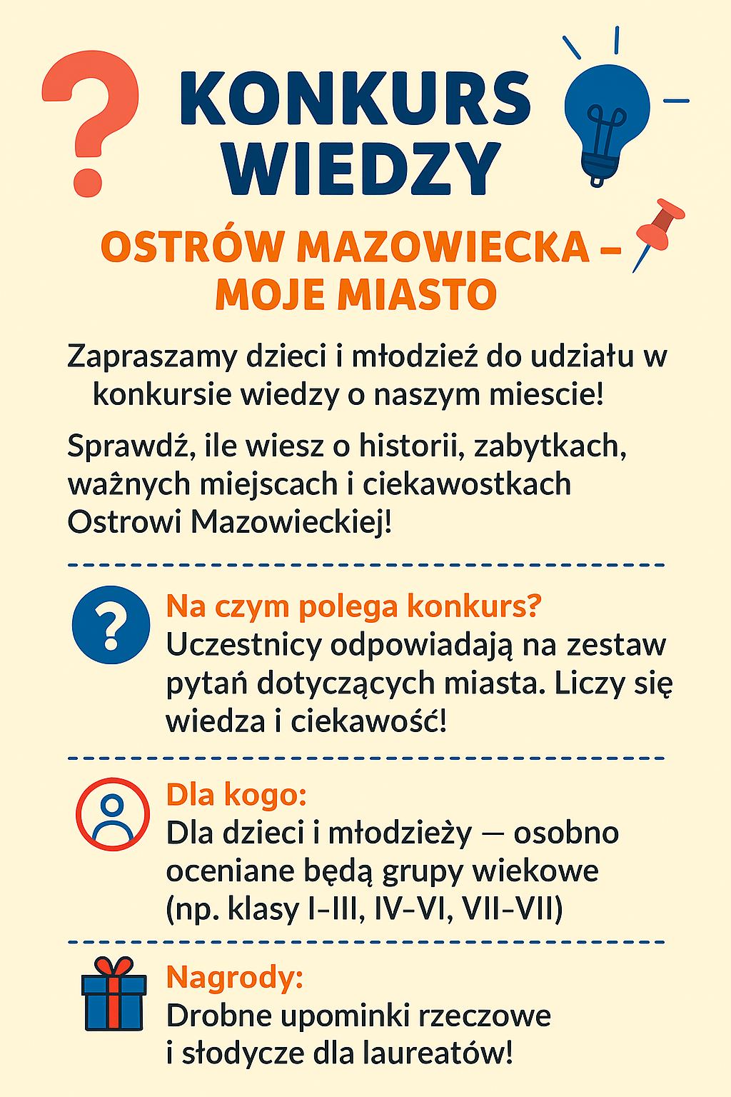 OGŁOSZENIE O KONKURSACH