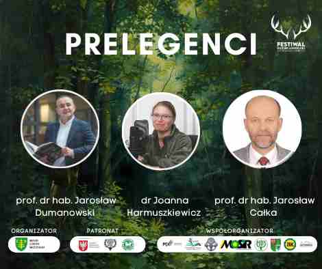 plakat IV Festiwal Kultury Łowieckiej prelegenci 