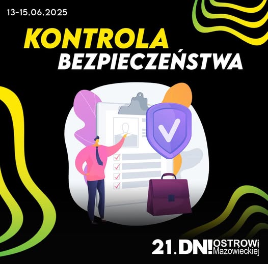 plakat dotyczący kontroli