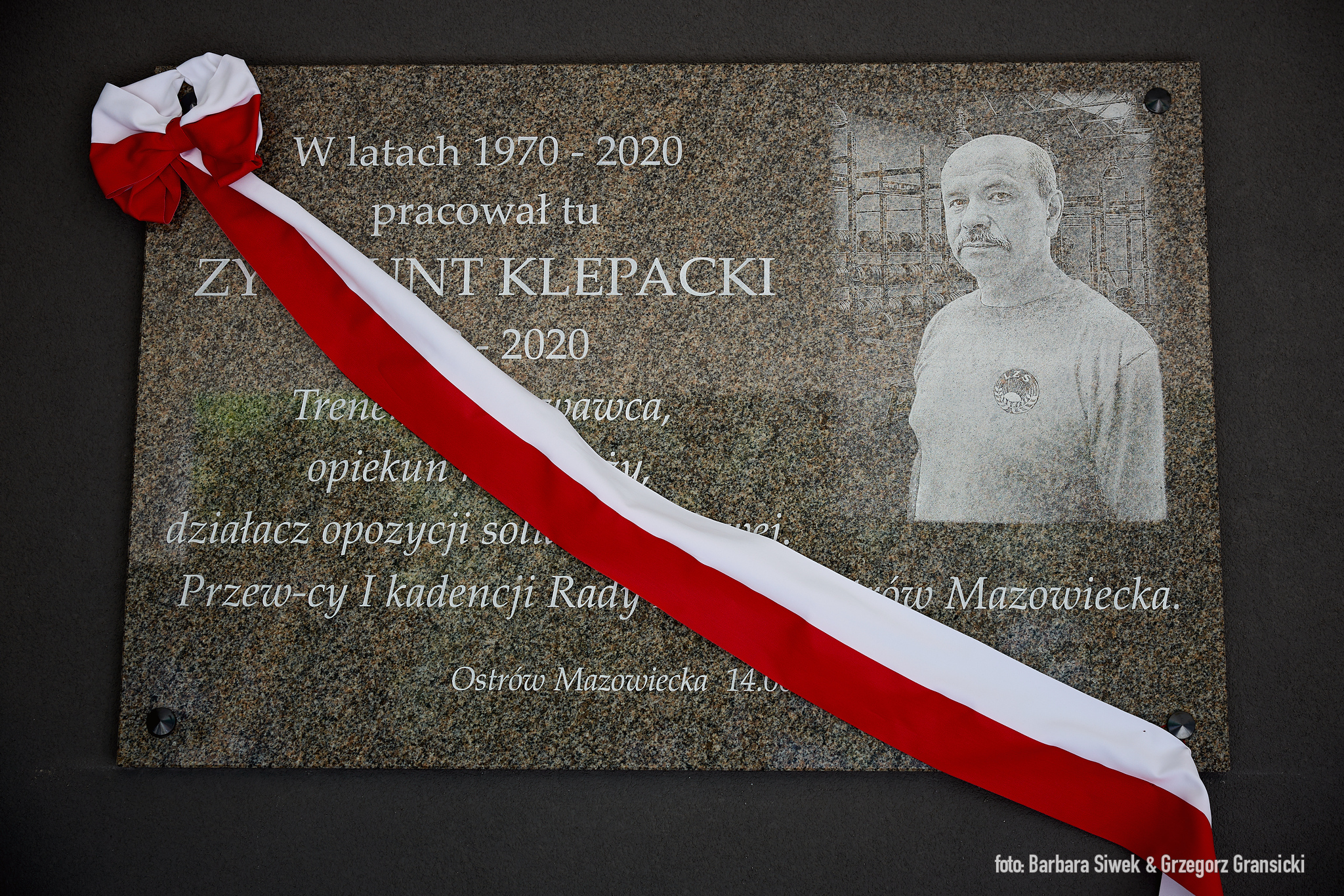 Tabliczka Zygmunta Klepackiego