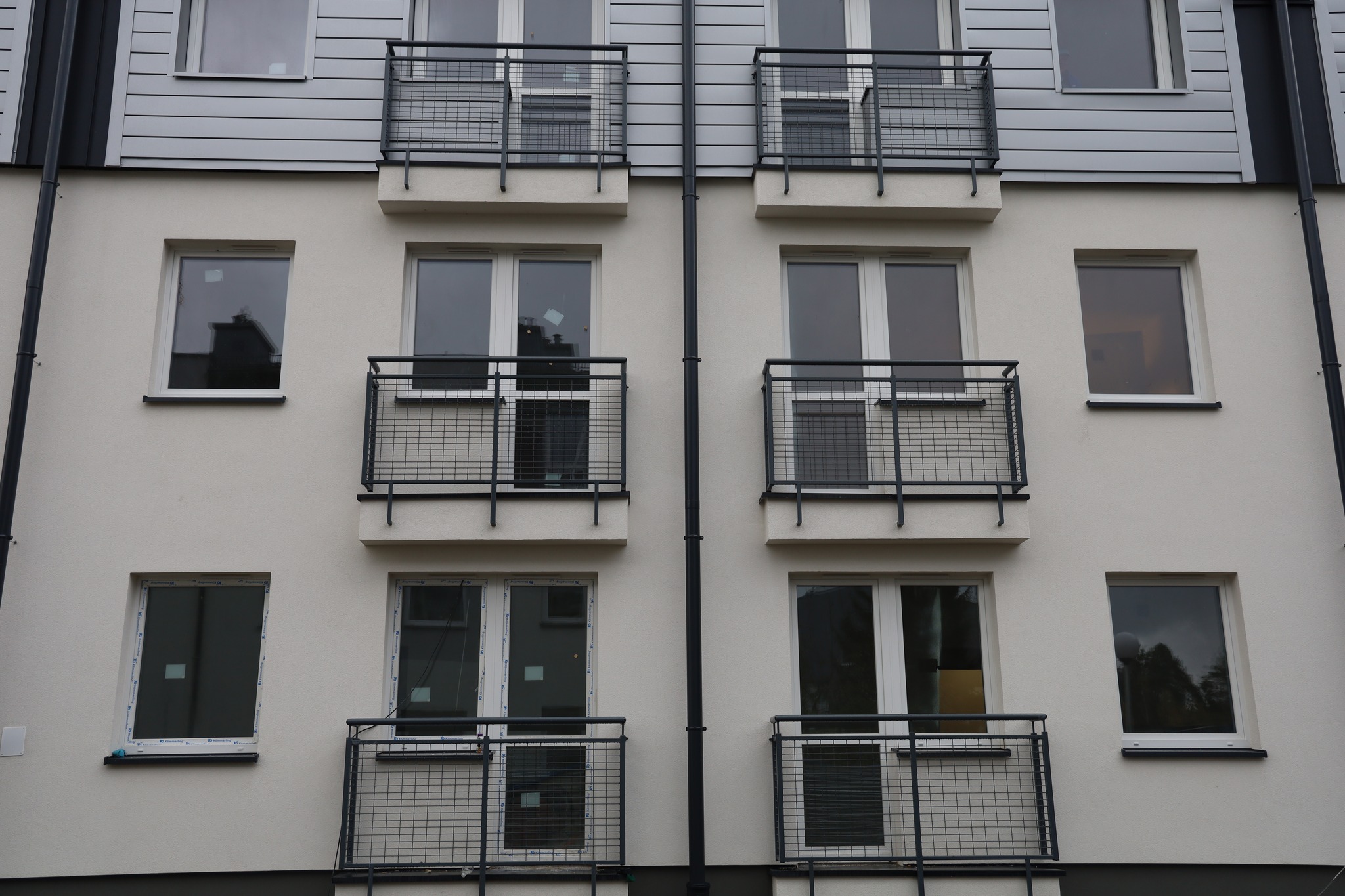 blok socjalny z zewnątrz