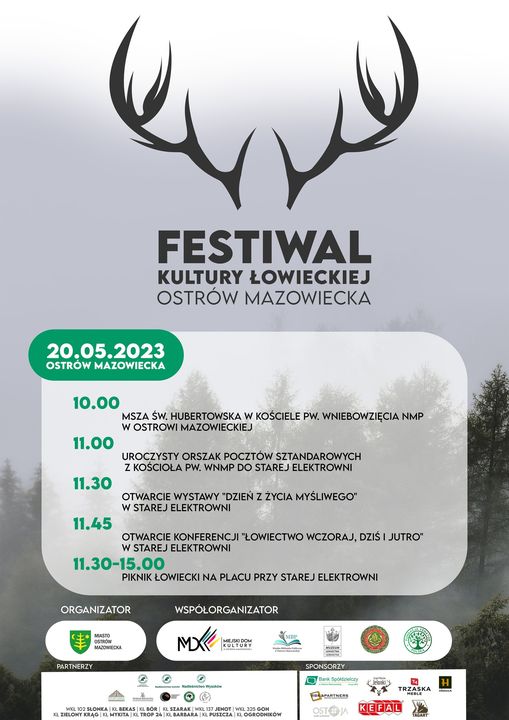 plakat Festiwalu Kultury Łowieckiej