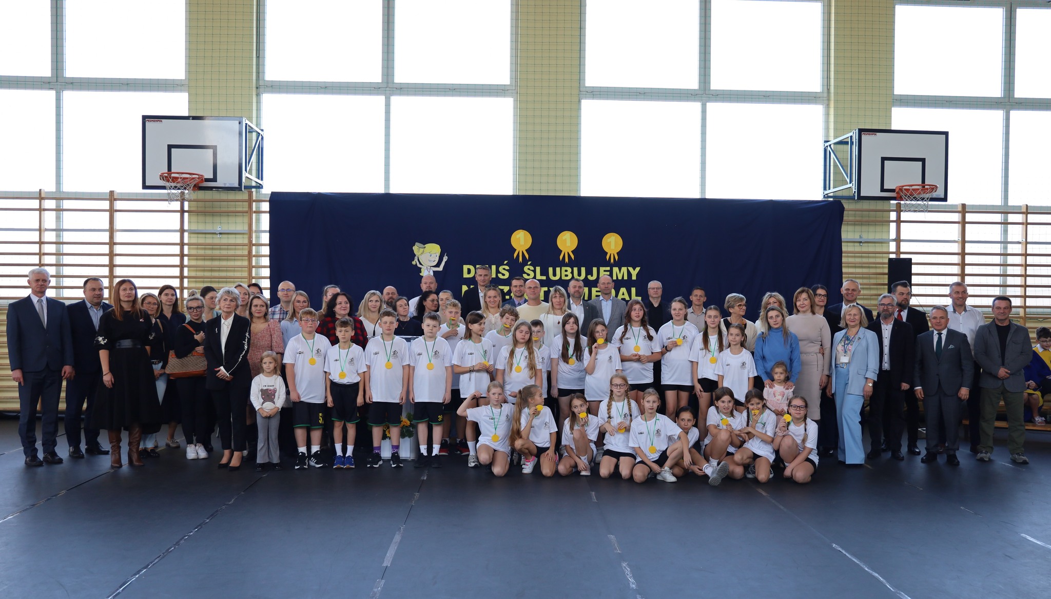 Uroczyste ślubowanie klasy sportowej