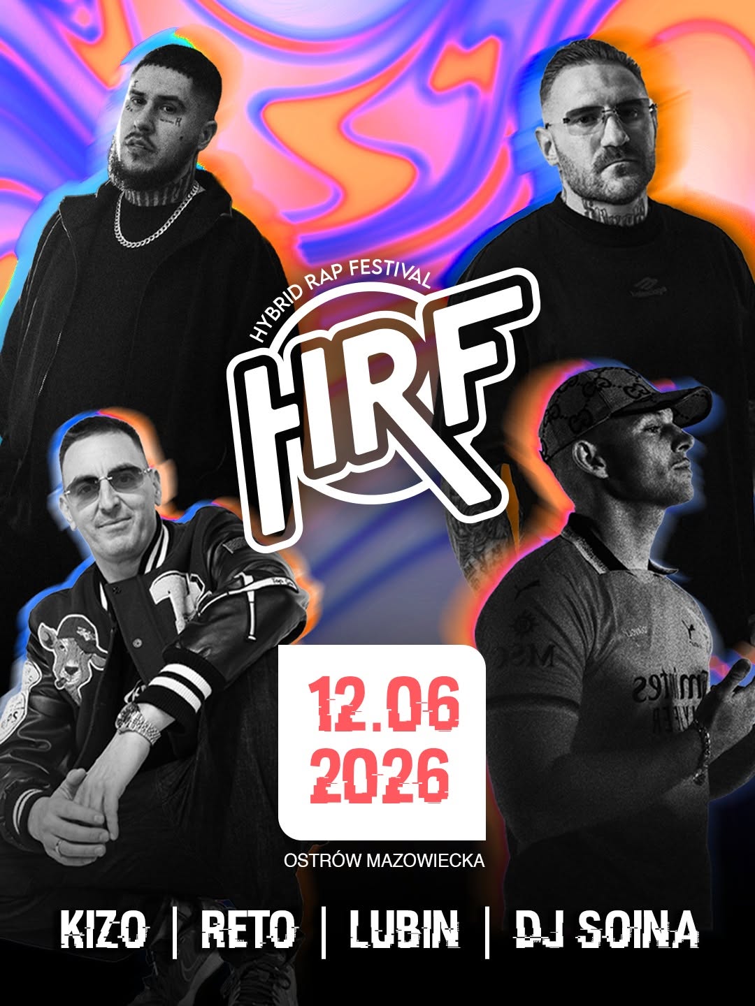 plakat Hybrid RAP Festival