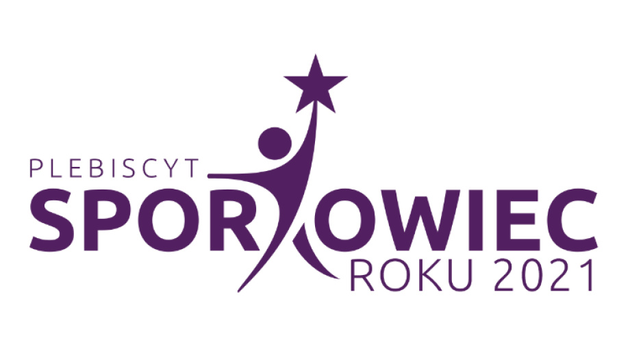 grafika przedstawiająca logo plebiscytu sportowiec roku 2021