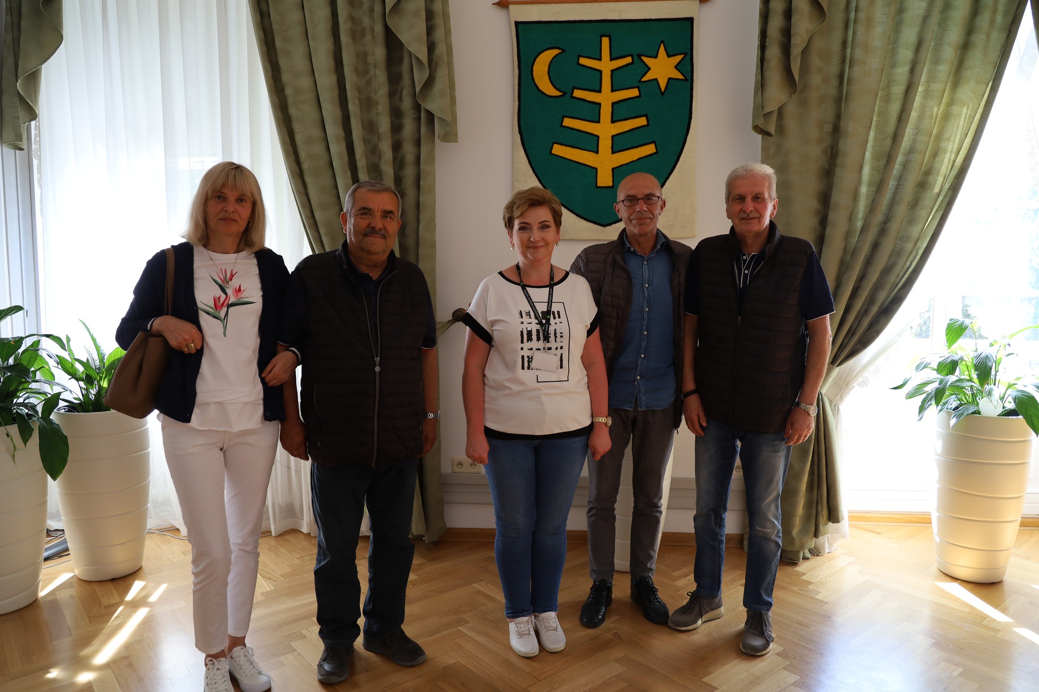 Wizyta władz i myśliwych z miasta partnerskiego Comune Brembate di Sopra w ŚDS