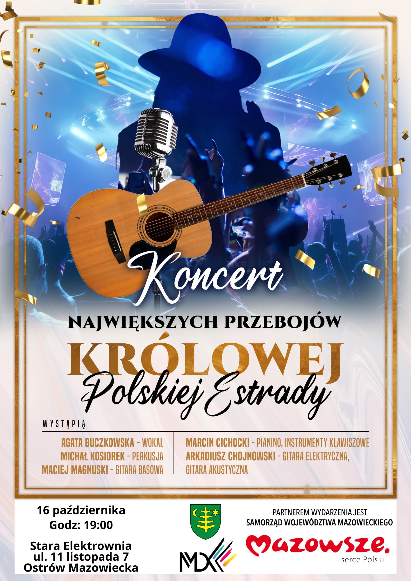 Informacje dotyczące koncertu w starej elektrowni