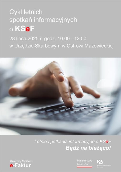 plakat informacyjny
