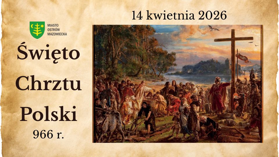 Plakat Święto Chrztu Polski
