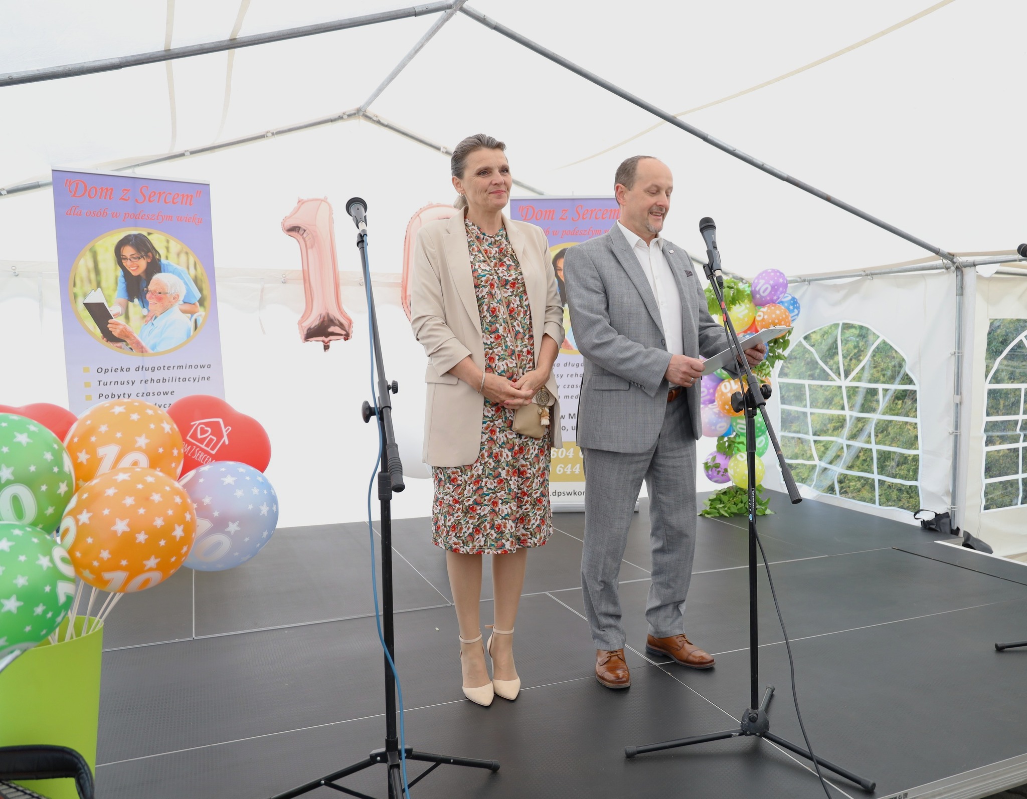 Jubileusz 10-lecia działalności placówki „Dom z Sercem”.