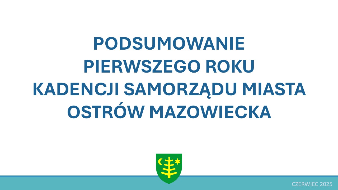 Minął pierwszy rok nowej kadencji
