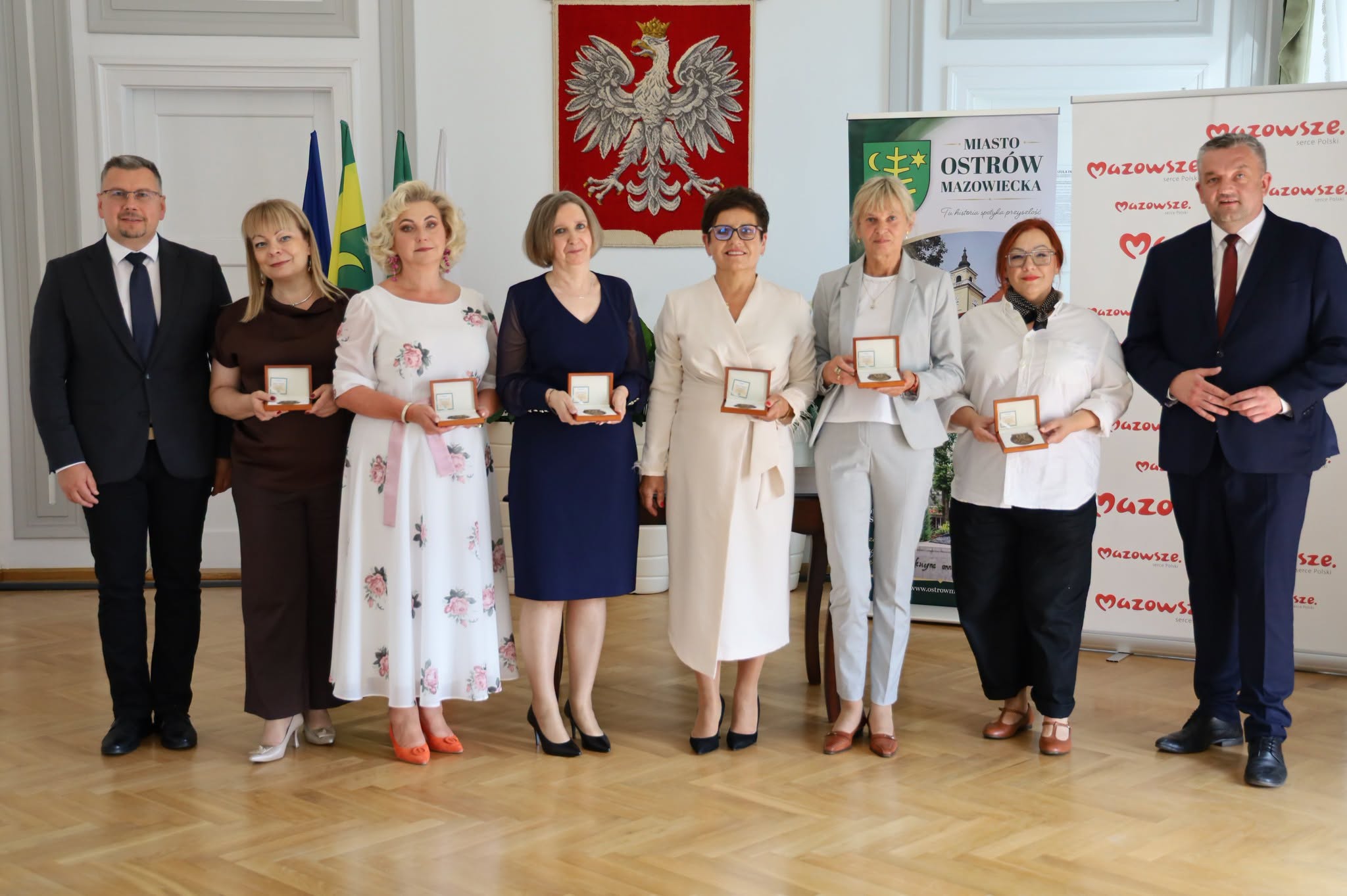  uroczystość wręczenia Medali Pamiątkowych „Pro Masovia”