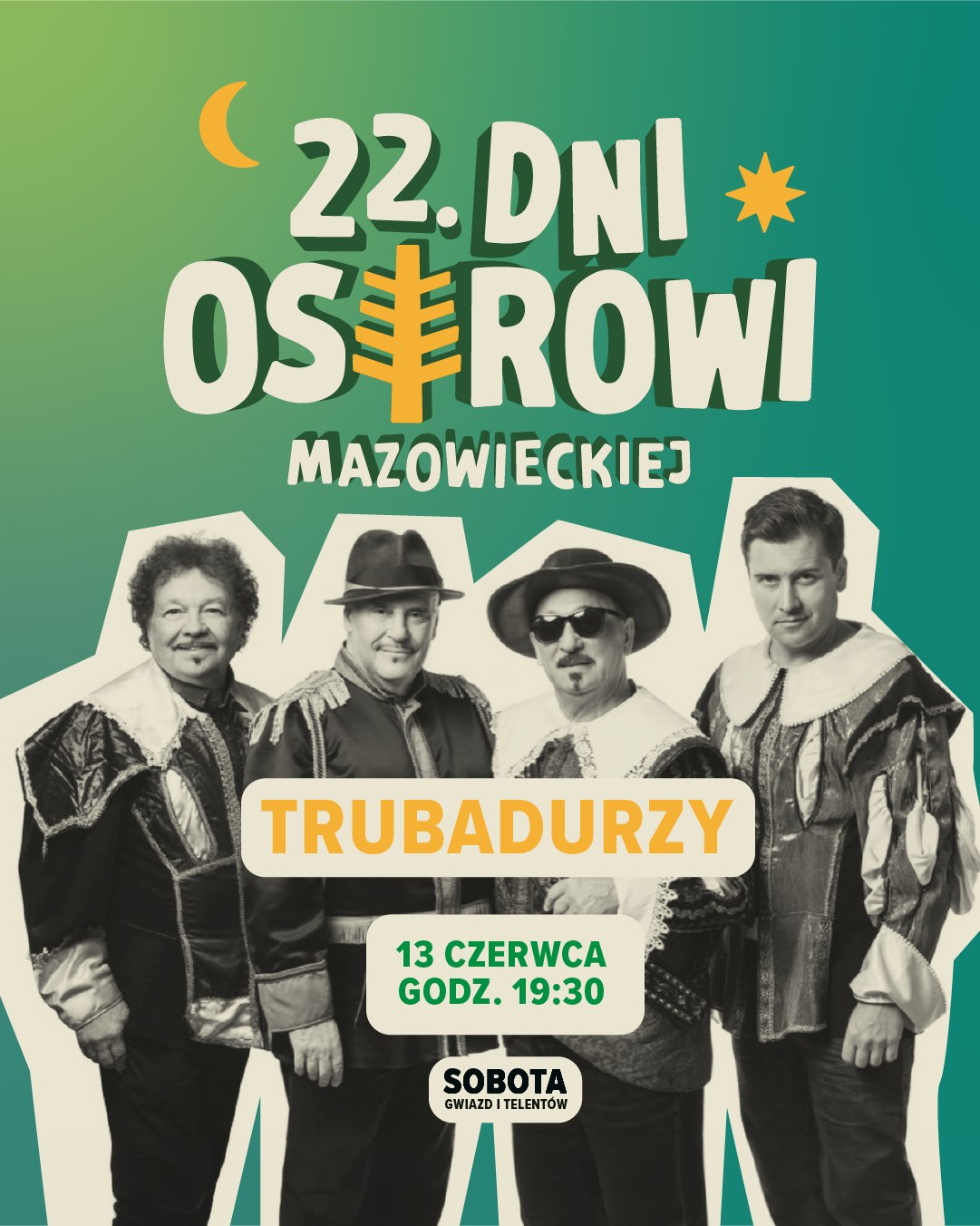 plakat na 22. Dni Ostrowi 