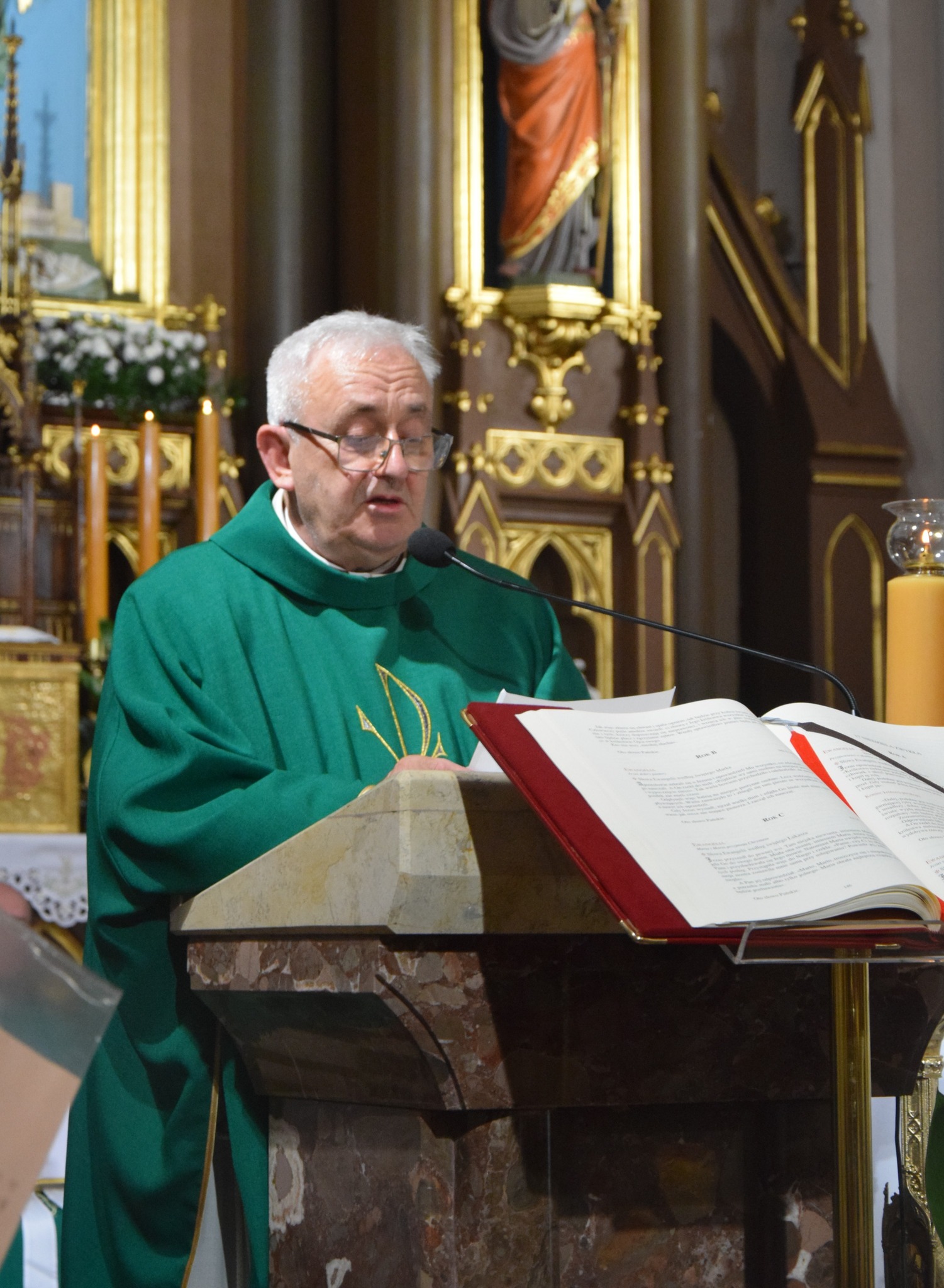 Pożegnanie ks. prałata Jana Okuły