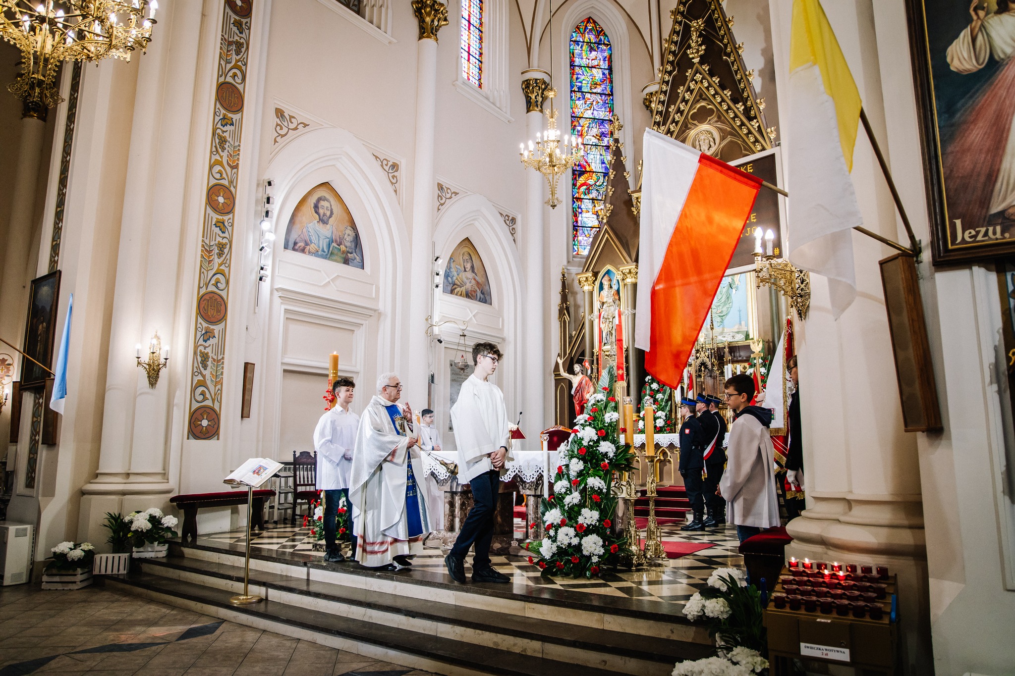 msza św. podczas obchodów święta narodowego