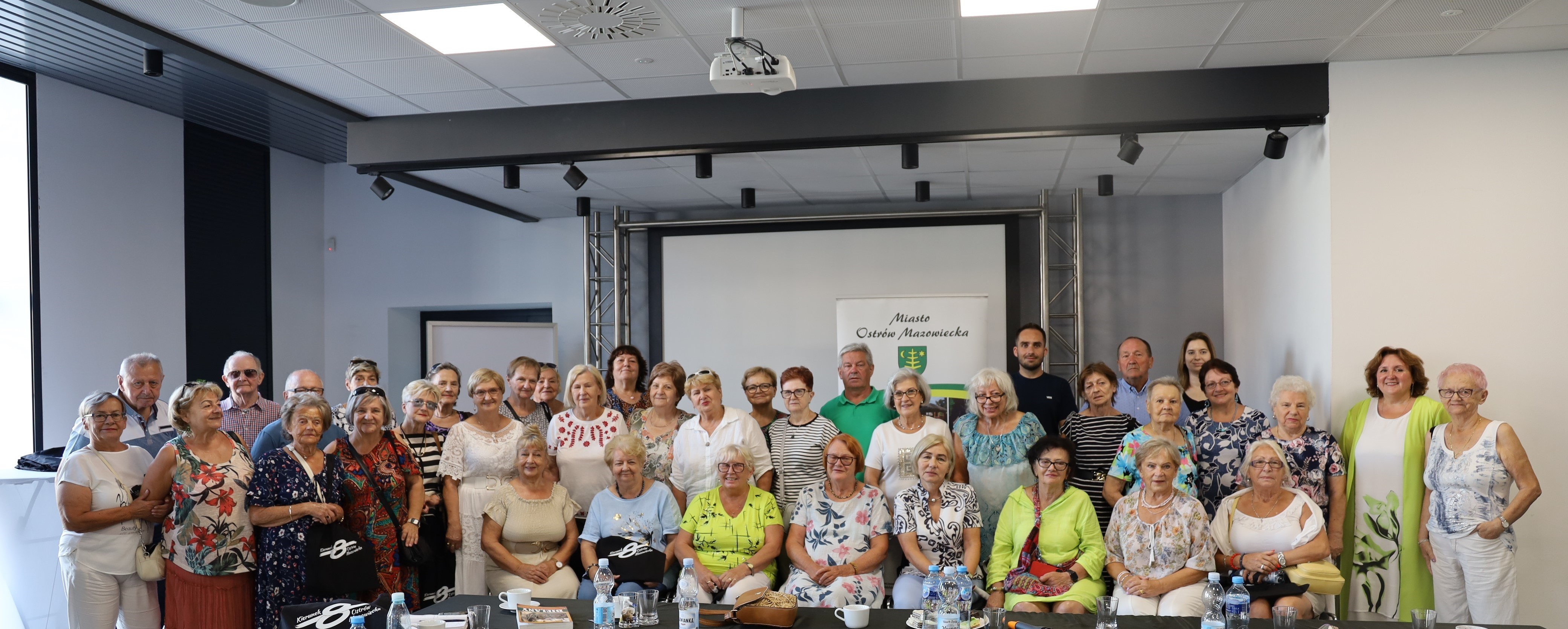 Delegacja seniorów z Warszawy