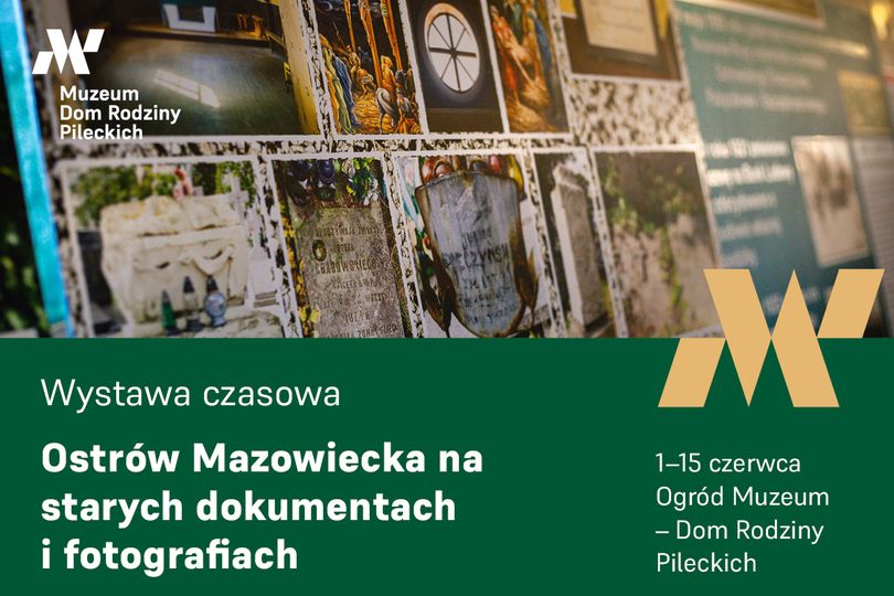 plakat wystawa fotografii w Muzeum Dom Rodziny Pileckich