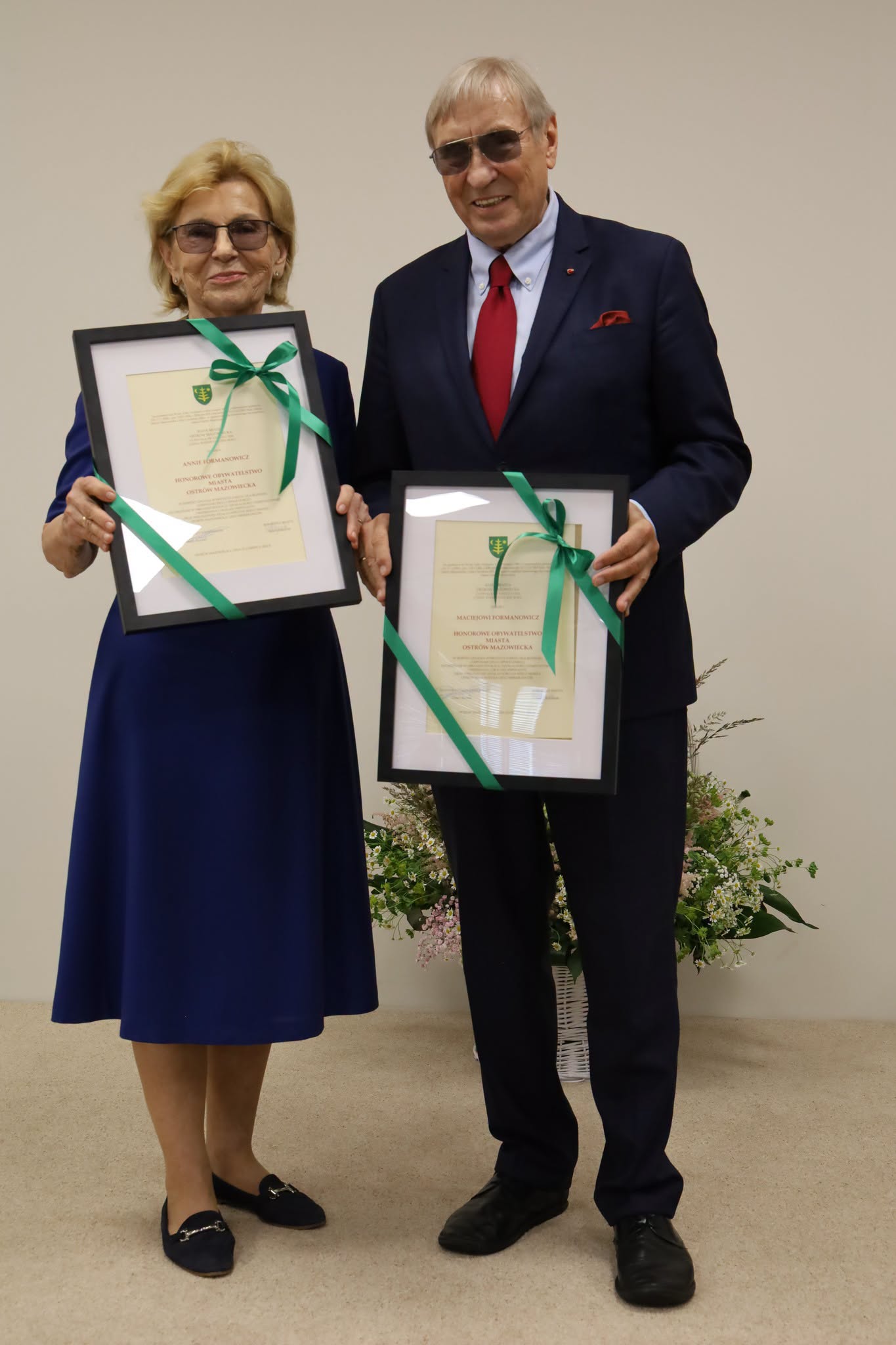 Uroczystość nadania tytułu Honorowego Obywatelstwa Miasta Ostrów Mazowiecka
