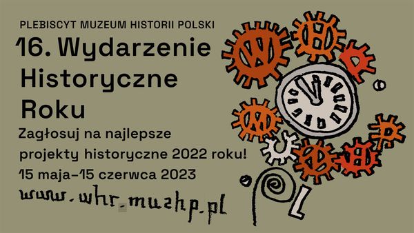 plakat głosujemy na Muzeum Dom Rodziny Pileckich