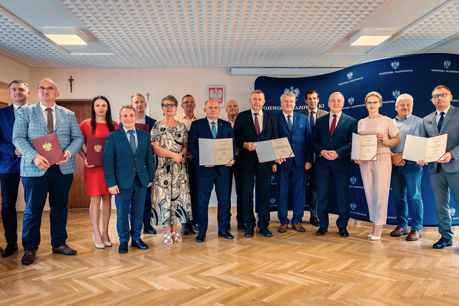 uroczystość podpisania umów, budowa ul. Kochanowskiego i Długosza