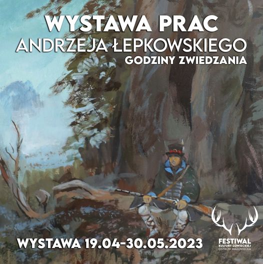 Plakat Wystawa prac Andrzeja Łepkowskiego