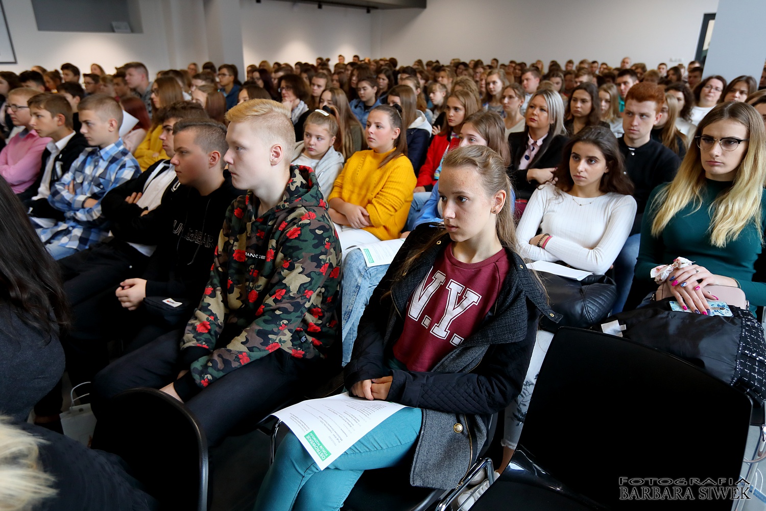 młodzież podczas Ostrowskiego Forum Rozwoju