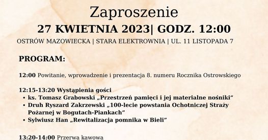 Plakat zaproszenie do uczestnictwa w konferencji