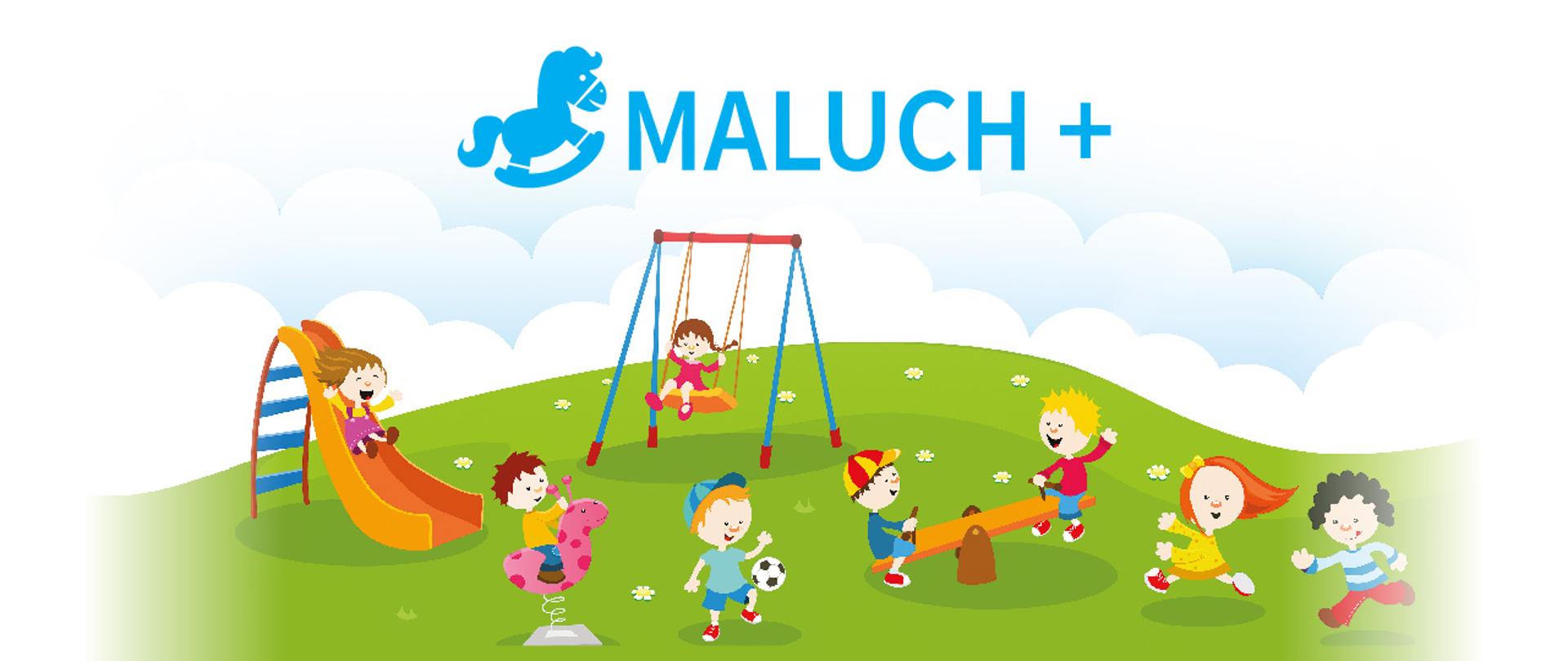 Plakat dofinansowanie MALUCH+