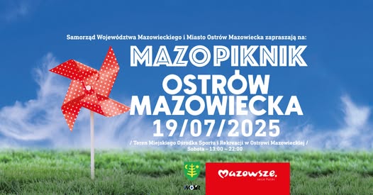 zaproszenie na Mazopiknik w Ostrowi Mazowieckiej