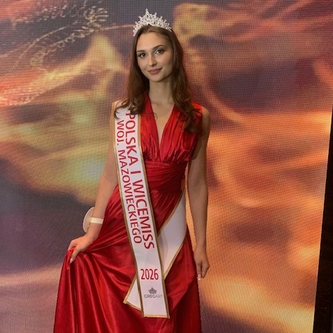 Kasia Szydło z tytułem I Wicemiss Mazowsza 2026 
