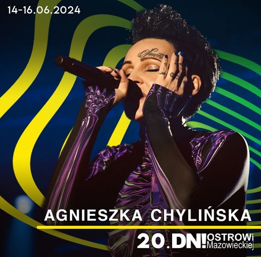 20. dni Ostrowi Mazowieckiej koncert Agnieszki Chylińskiej