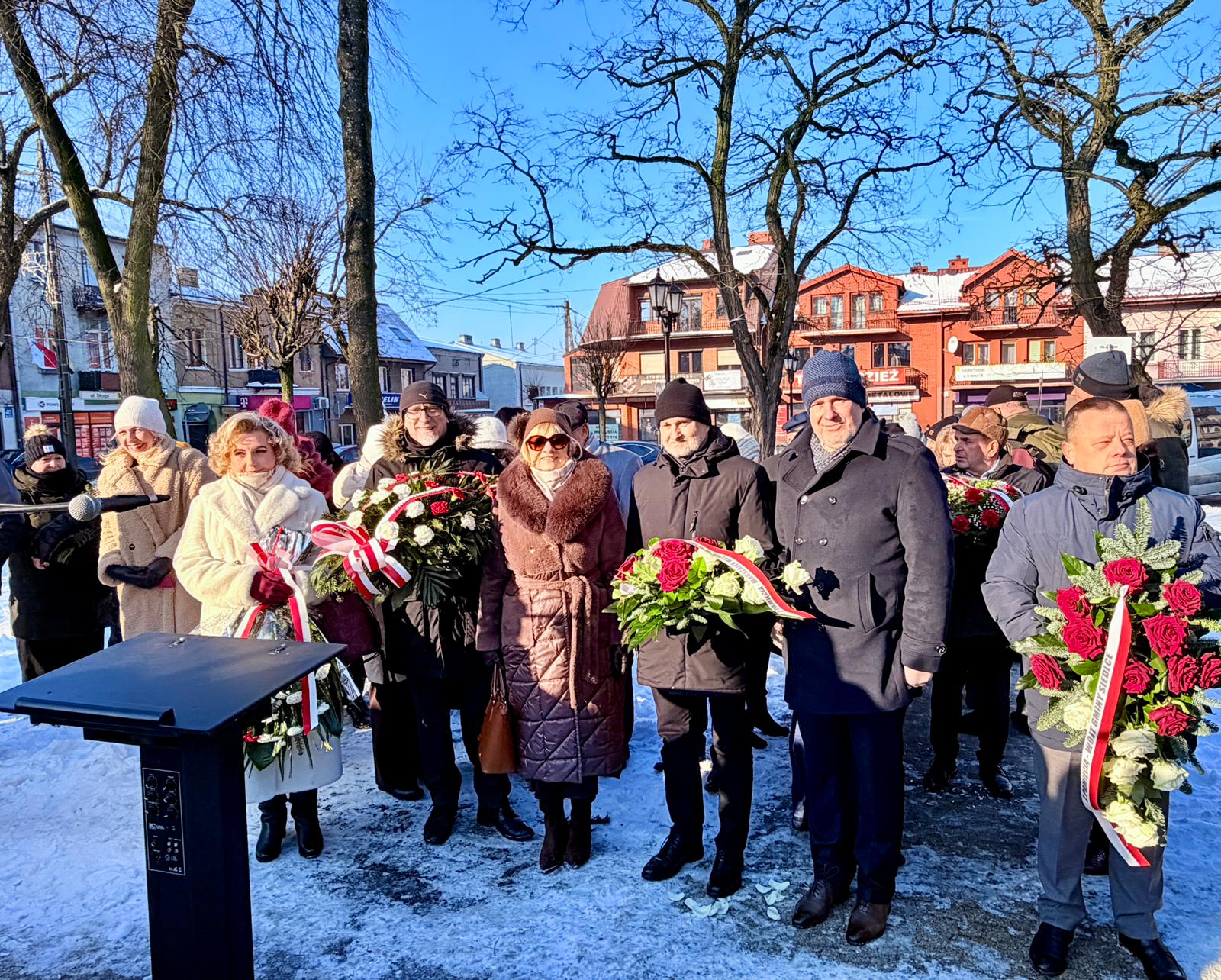 Uroczyste obchody 163. rocznicy wybuchu Powstania Styczniowego w Sokołowie Podlaskim.