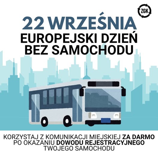 autobus w tle napisy