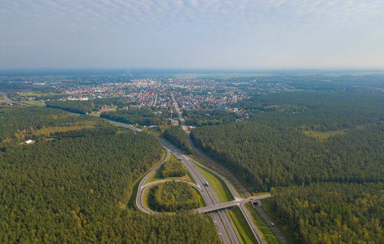 Ostrów Mazowiecka z drona