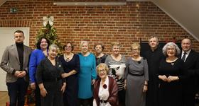 Wigilia Rady Seniorów w Miejskiej Bibliotece Publicznej w Ostrowi Mazowieckiej